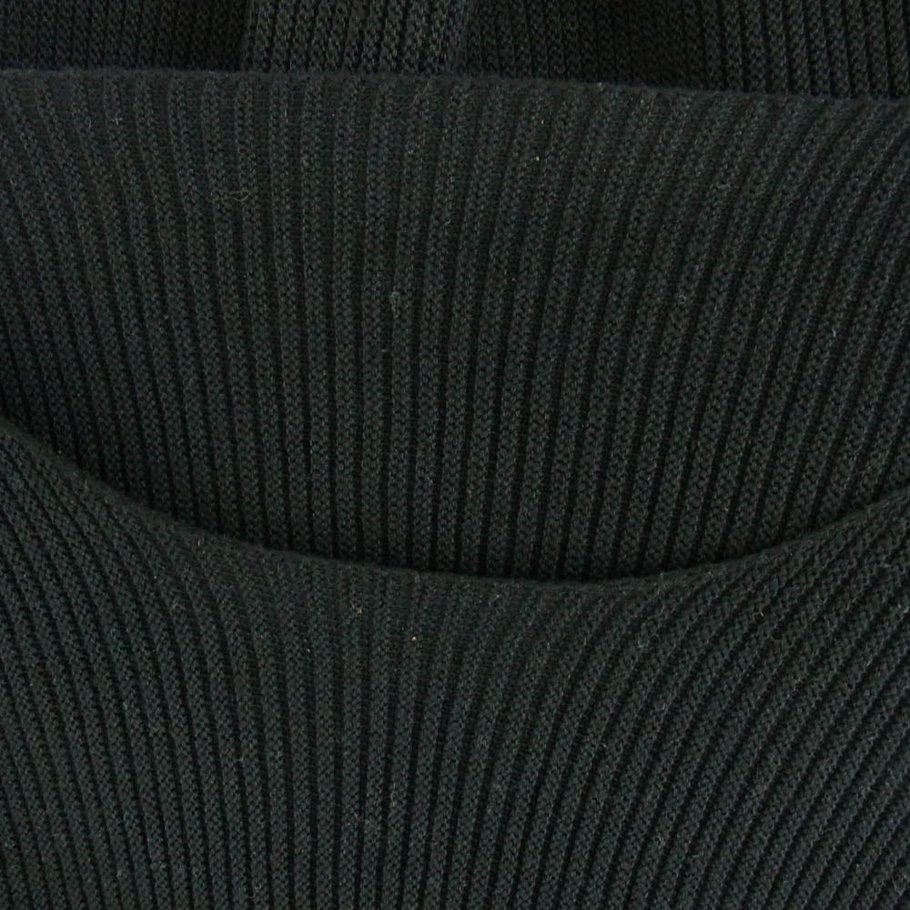 HOMME PLISSE ISSEY MIYAKE オム プリッセ イッセイミヤケ HP51KN215 BASIC KNIT ベーシック ニット セーター ブラック系【中古】