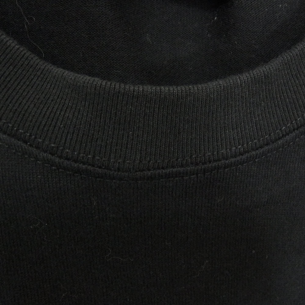 VANSON バンソン バック刺繍 サイドロゴプリント 長袖カットソー ブラック系 XXL【中古】