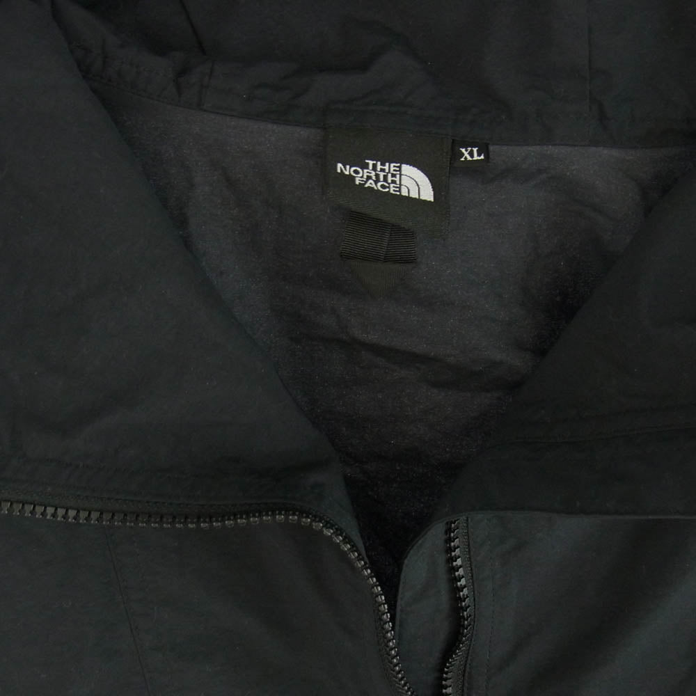 THE NORTH FACE ノースフェイス NP11410 COMPACT JACKET コンパクトジャケット マウンテンパーカー ナイロンジャケット ブラック系 XL【中古】