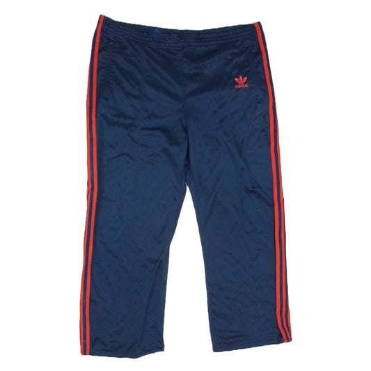 adidas アディダス ヴィンテージ 70s トラック パンツ ネイビー系 サイズ表記無【中古】