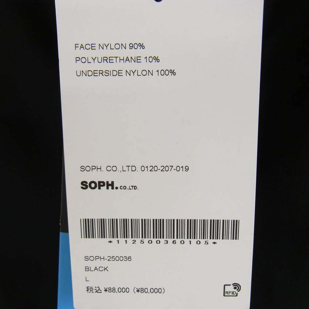 SOPHNET. ソフネット SOPH-250036 PERTEX 3LAYER MOUNTAIN JACKET パーテックス ３レイヤー マウンテン ジャケット ブラック系 L【極上美品】【中古】