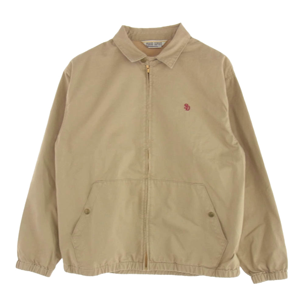 STANDARD CALIFORNIA スタンダードカリフォルニア SD Harrington Jacket ハリントン ジャケット ベージュ系 L【極上美品】【中古】