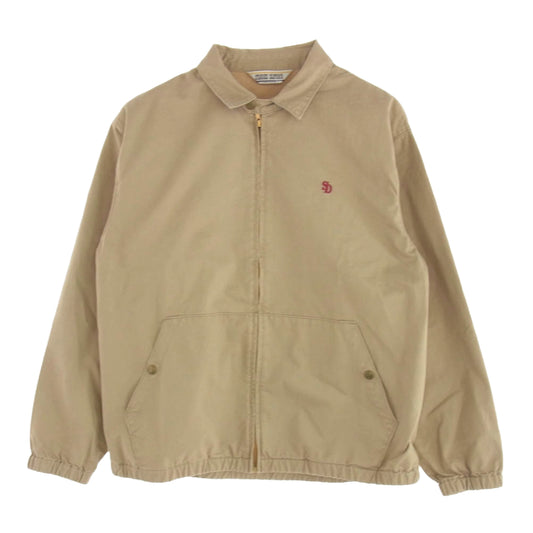 STANDARD CALIFORNIA スタンダードカリフォルニア SD Harrington Jacket ハリントン ジャケット ベージュ系 L【極上美品】【中古】