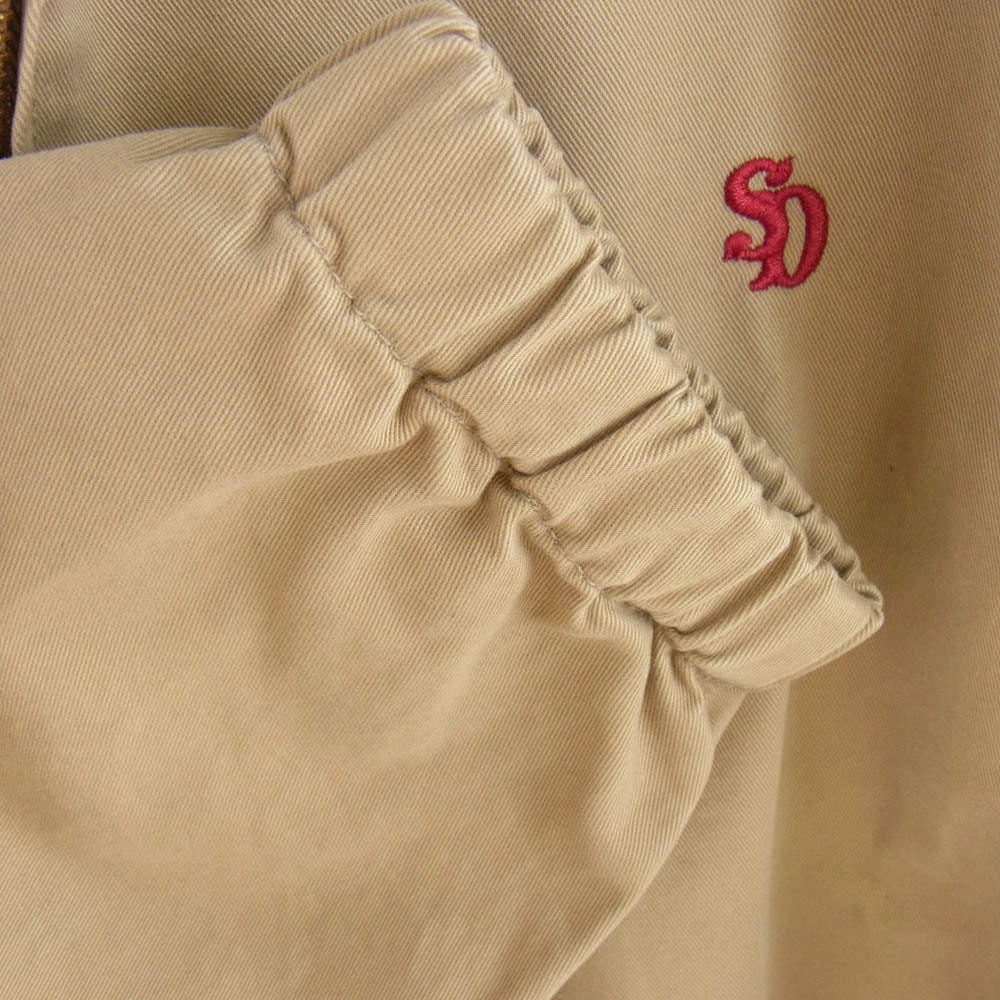 STANDARD CALIFORNIA スタンダードカリフォルニア SD Harrington Jacket ハリントン ジャケット ベージュ系 L【極上美品】【中古】