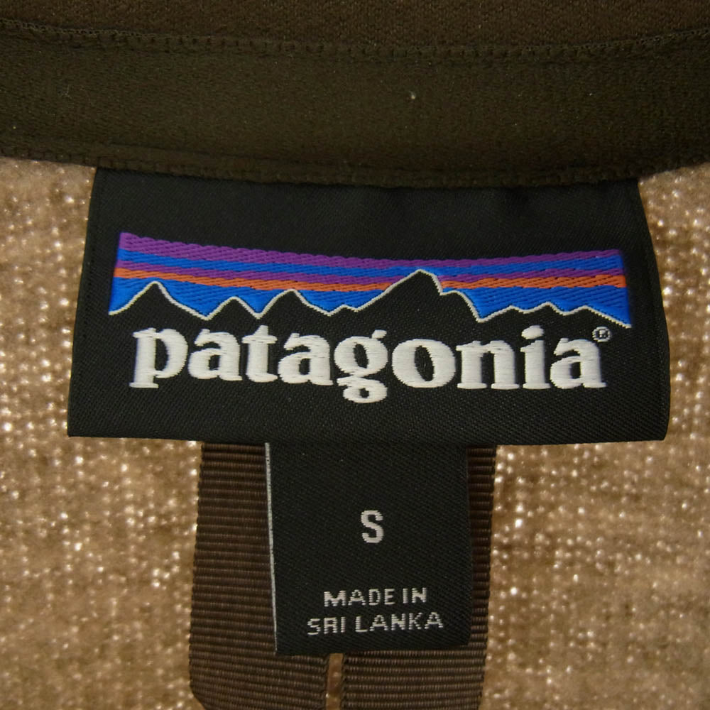 patagonia パタゴニア 19AW 25528 Better Sweater Jacket ベター セーター ジャケット ベージュ系 S【美品】【中古】