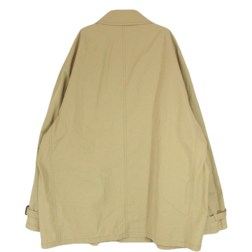 AURALEE オーラリー 23SS A23SB02FB FINX HARD TWIST GABARDINE BLOUSON BEIGE CHAMBRAY ハードツイスト ギャバジン ブルゾン ジャケット ベージュ系 5【中古】