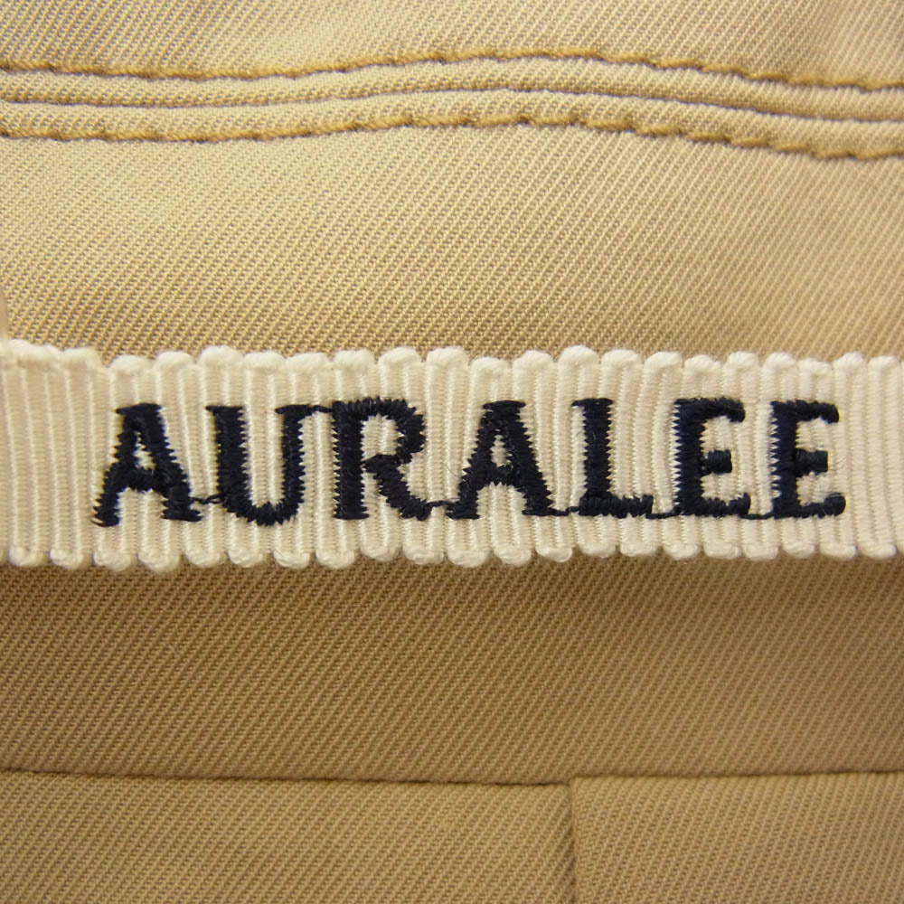 AURALEE オーラリー 23SS A23SB02FB FINX HARD TWIST GABARDINE BLOUSON BEIGE CHAMBRAY ハードツイスト ギャバジン ブルゾン ジャケット ベージュ系 5【中古】