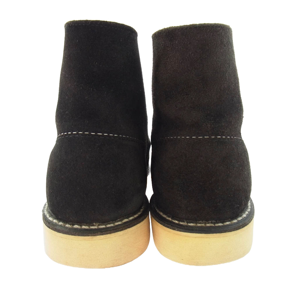 RED WING レッドウィング 8174 ブラックラフ アウト レザー ブラック スエード プレントゥ ブラック系 22cm【中古】