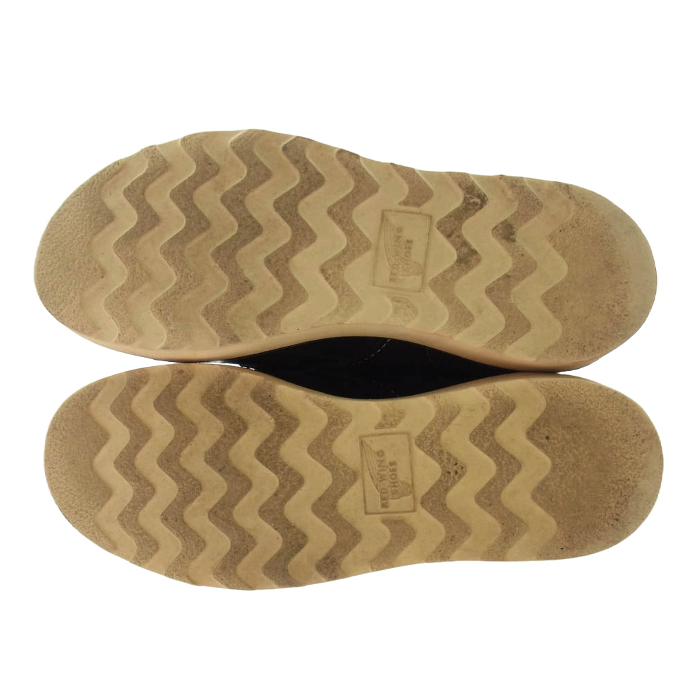 RED WING レッドウィング 8174 ブラックラフ アウト レザー ブラック スエード プレントゥ ブラック系 22cm【中古】