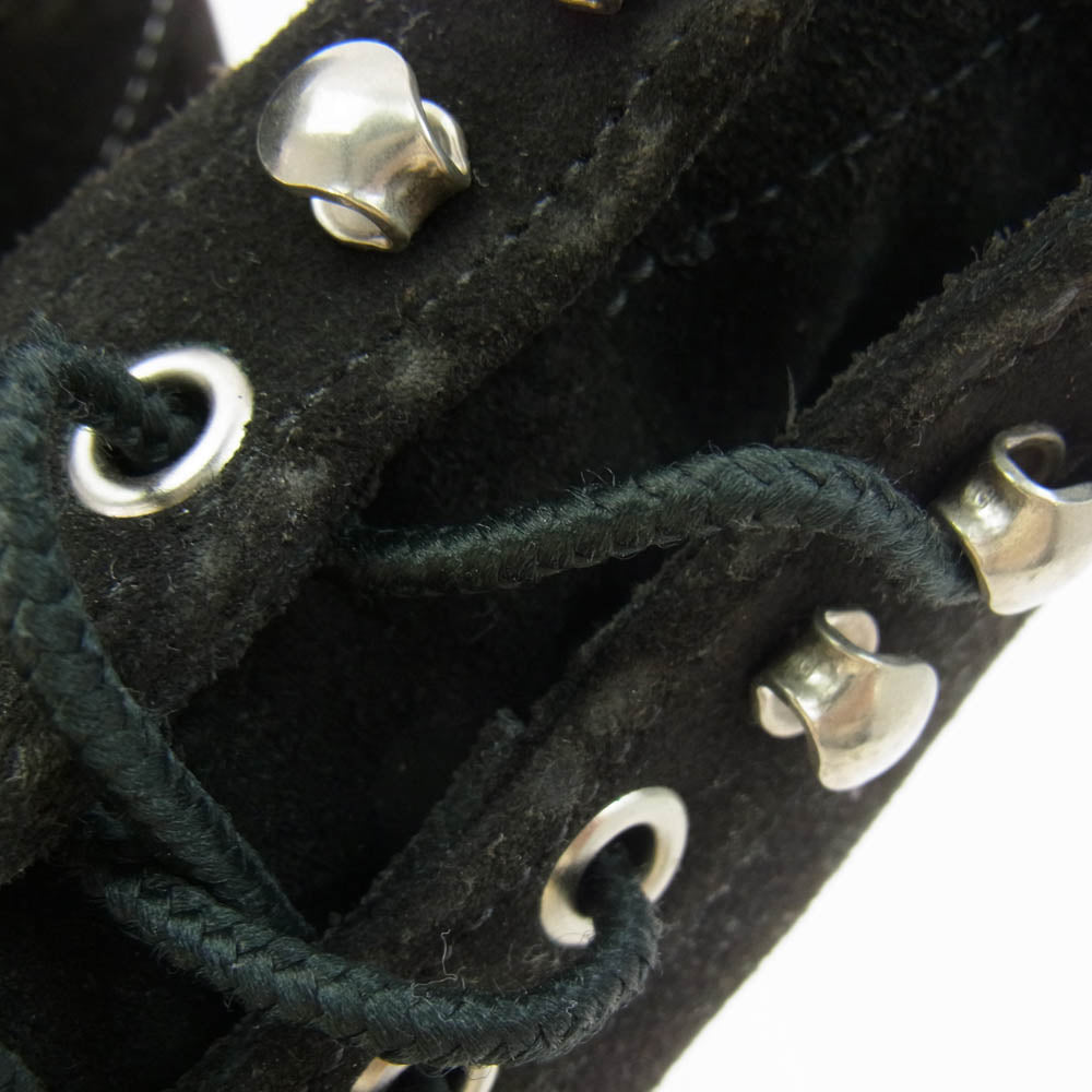 RED WING レッドウィング 8174 ブラックラフ アウト レザー ブラック スエード プレントゥ ブラック系 22cm【中古】