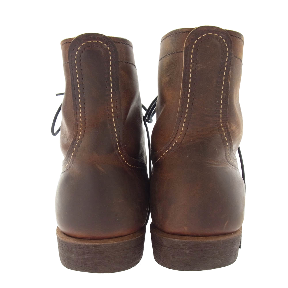 RED WING レッドウィング 8085 IRON RANGER アイアンレンジャー ブーツ ダーク ブラウン ブラウン系 27.5cm【中古】