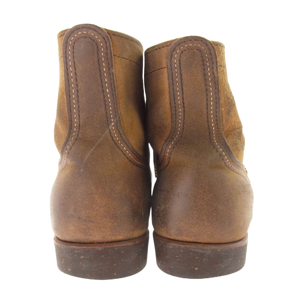 RED WING レッドウィング 8113 IRON RANGER アイアンレンジャー ワーク ブーツ ブラウン ライトブラウン系 27.5cm【中古】
