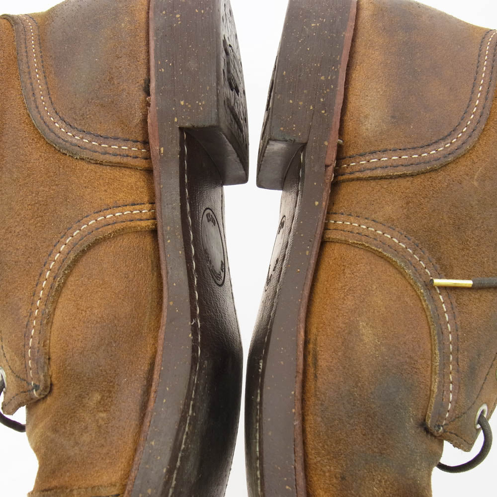 RED WING レッドウィング 8113 IRON RANGER アイアンレンジャー ワーク ブーツ ブラウン ライトブラウン系 27.5cm【中古】