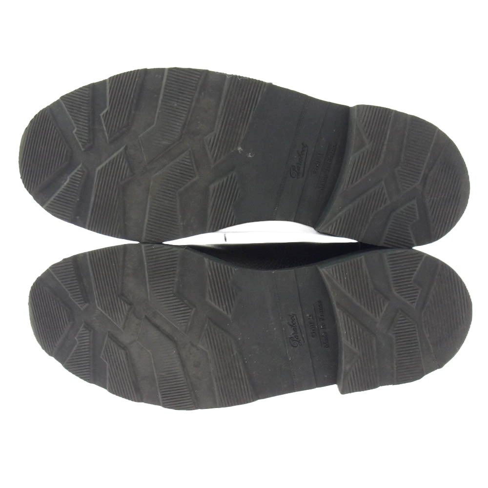 Paraboot パラブーツ 141732 AVIGNON GRIFF NOIR-GR NOIR アヴィニョン Uチップ レザーシューズ ブラック系 6.5【中古】