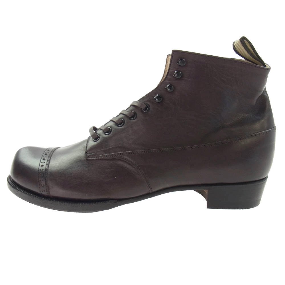 JELADO ジェラード the 2 monkeys ザ トゥーモンキーズ vaudeville ヴォードビル ワーク ブーツ oak brown オーク ブラウン ダークブラウン系 US9【新古品】【未使用】【中古】