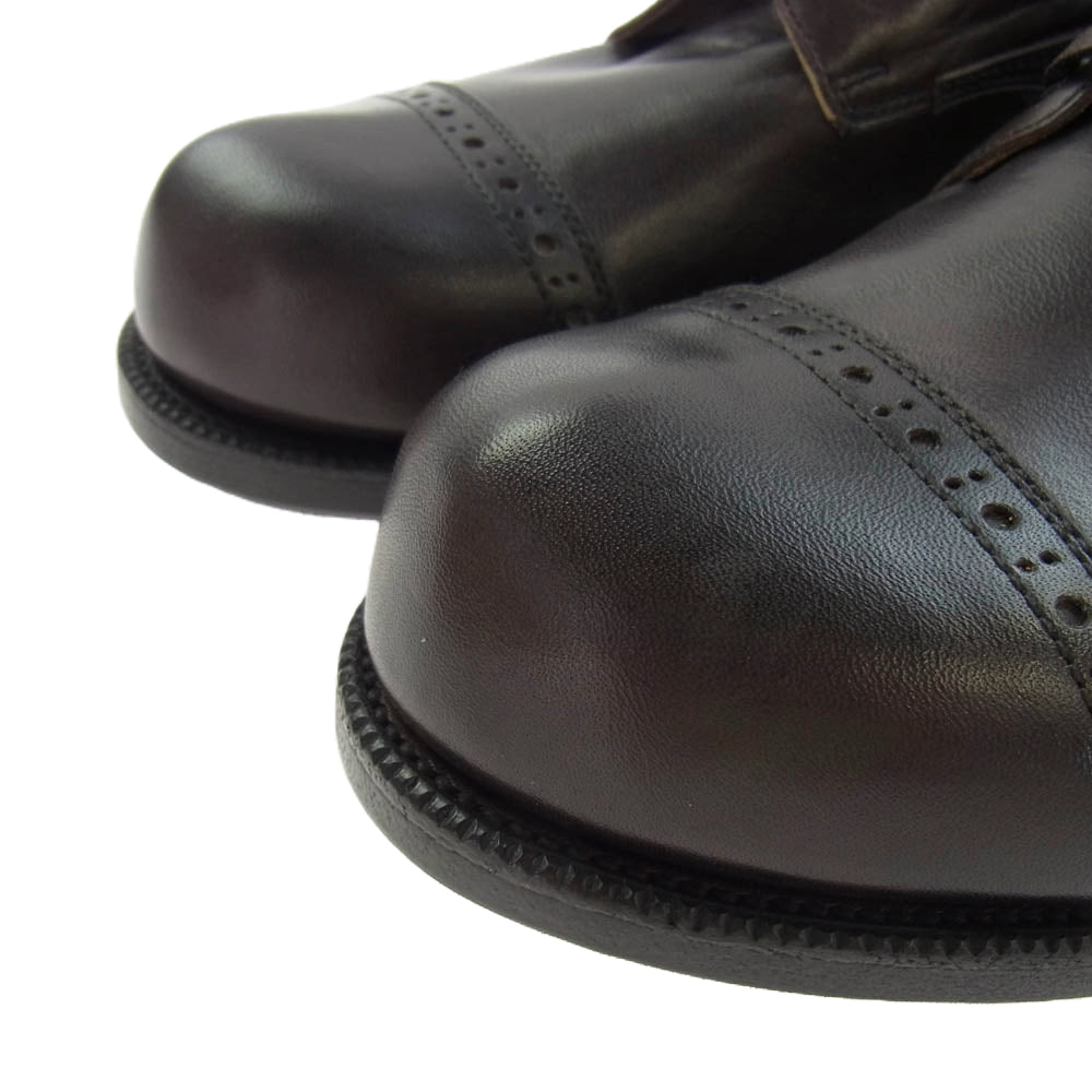 JELADO ジェラード the 2 monkeys ザ トゥーモンキーズ vaudeville ヴォードビル ワーク ブーツ oak brown オーク ブラウン ダークブラウン系 US9【新古品】【未使用】【中古】