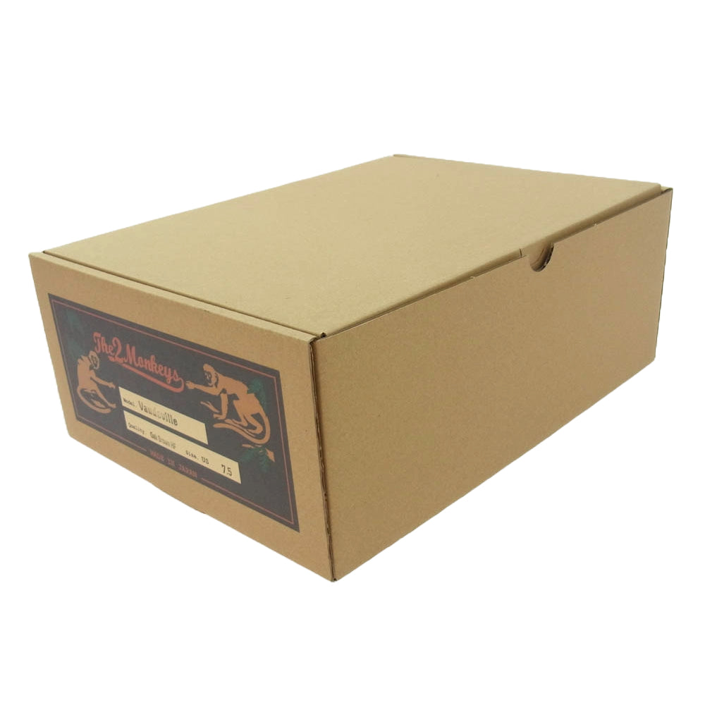 JELADO ジェラード the 2 monkeys ザ トゥーモンキーズ vaudeville ヴォードビル ワーク ブーツ oak brown オーク ブラウン ダークブラウン系 US7.5【新古品】【未使用】【中古】
