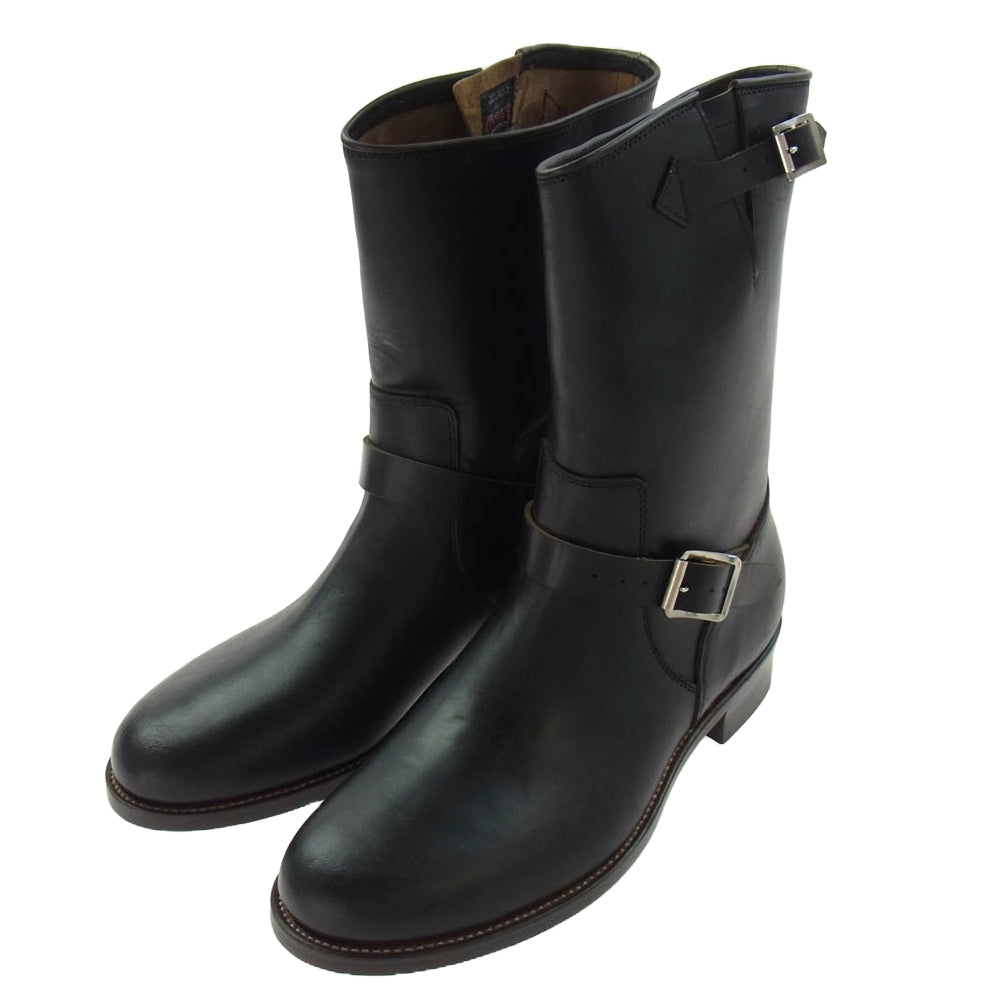 JELADO ジェラード the BOOTED ENGINEER BOOT type1 BLACK Horsebutt エンジニア ブーツ ブラック系 US10.5【新古品】【未使用】【中古】