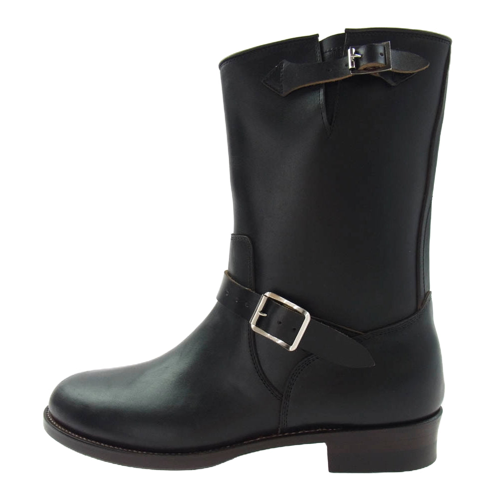 JELADO ジェラード the BOOTED ENGINEER BOOT type1 BLACK Horsebutt エンジニア ブーツ ブラック系 US10.5【新古品】【未使用】【中古】