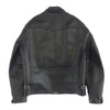 JELADO ジェラード AG72417 BASIC COLLECTION 24/7 Leather Sports Jacket horseleather 茶芯 ホースハイド レザー スポーツ ジャケット ブラック系 L【新古品】【未使用】【中古】