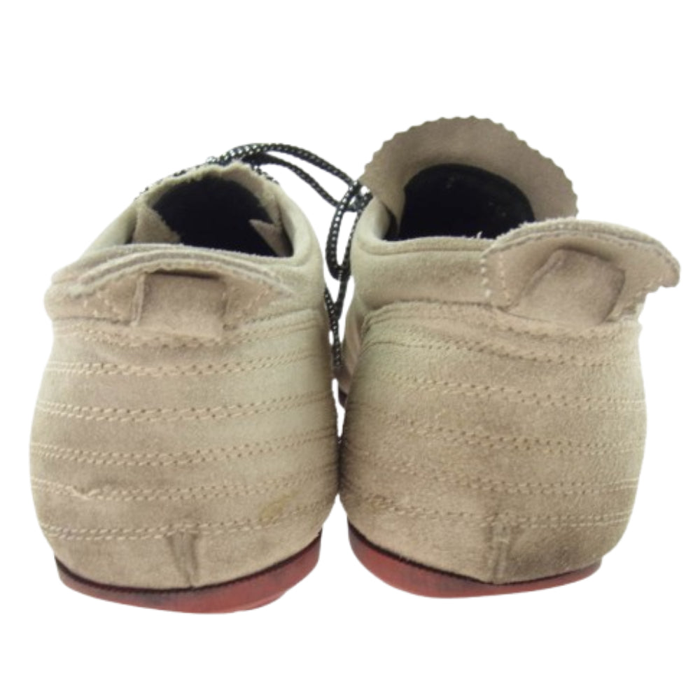 パントフォラドーロ スエード レザー スニーカー シューズ ベージュ系 8【中古】