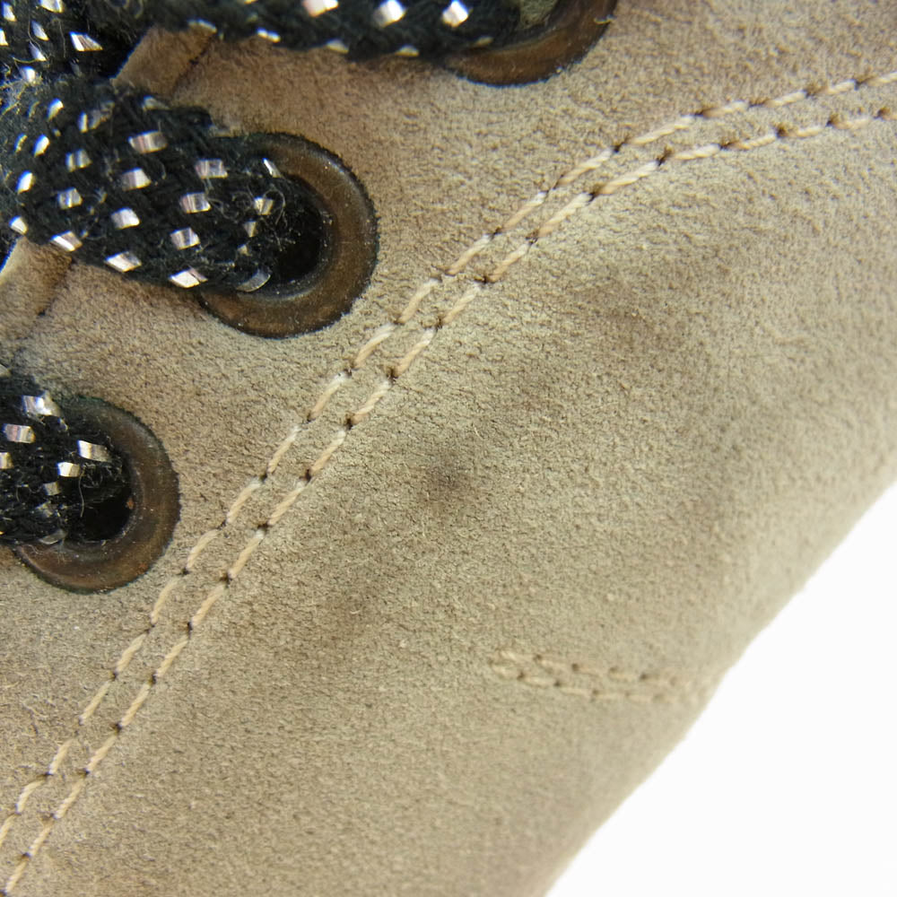 パントフォラドーロ スエード レザー スニーカー シューズ ベージュ系 8【中古】