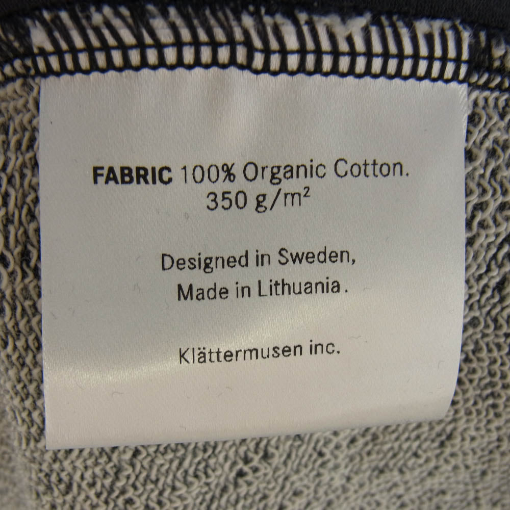 KLATTERMUSEN クレッタルムーセン Falen Hoodie ファーレン フーディー プルオーバーパーカー ネイビー系 S【中古】
