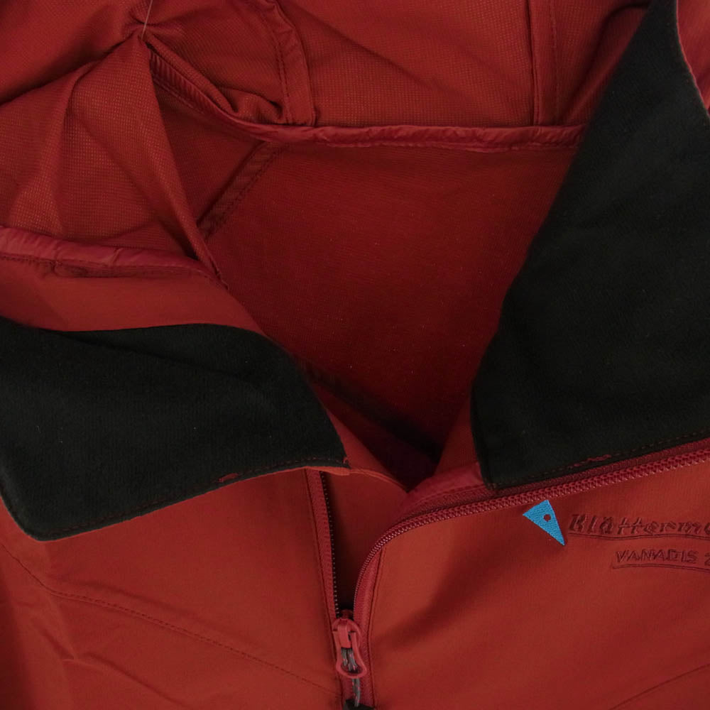 KLATTERMUSEN クレッタルムーセン Vanadis 2.0 Jacket ヴァナディス ソフトシェル ジャケット ナイロンジャケット レッド系 S【美品】【中古】
