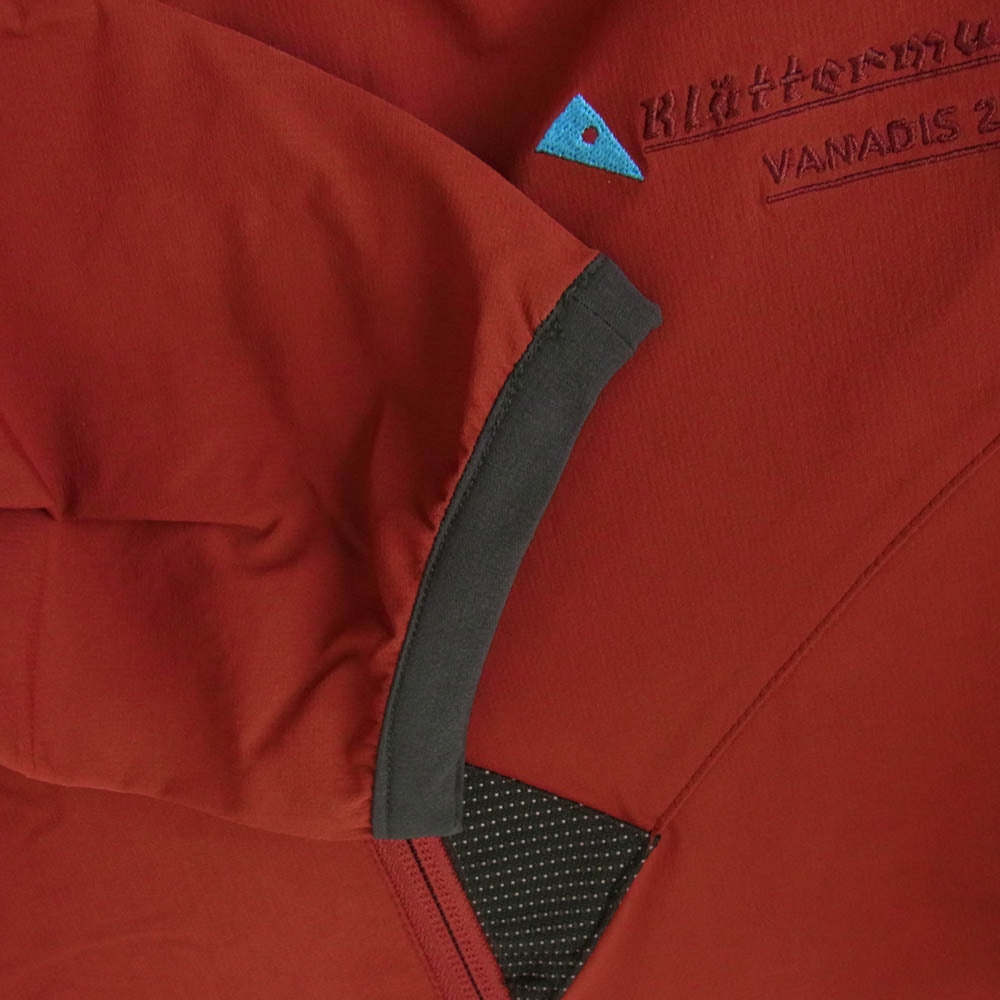 KLATTERMUSEN クレッタルムーセン Vanadis 2.0 Jacket ヴァナディス ソフトシェル ジャケット ナイロンジャケット レッド系 S【美品】【中古】