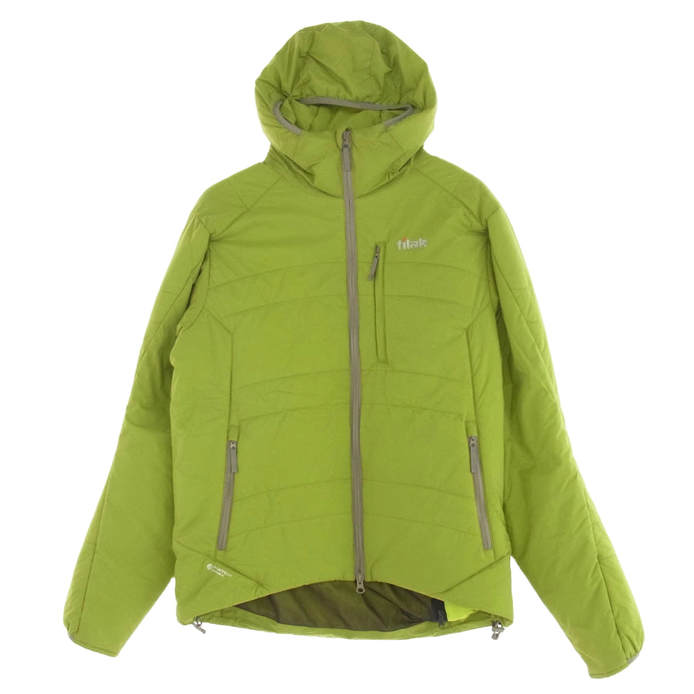 TILAK ティラック KETIL JACKET PERTEX QuantumAir ケティル ジャケット 中綿 マウンテンパーカー ナイロンジャケット グリーン系 M【美品】【中古】