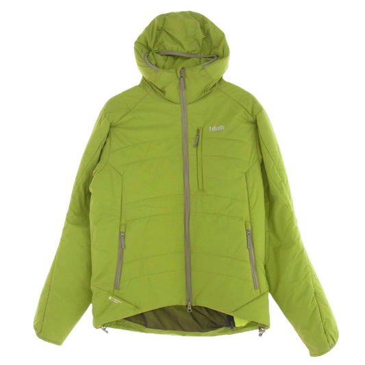 TILAK ティラック KETIL JACKET PERTEX QuantumAir ケティル ジャケット 中綿 マウンテンパーカー ナイロンジャケット グリーン系 M【美品】【中古】