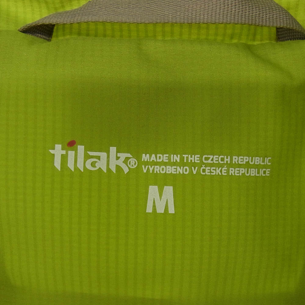 TILAK ティラック KETIL JACKET PERTEX QuantumAir ケティル ジャケット 中綿 マウンテンパーカー ナイロンジャケット グリーン系 M【美品】【中古】
