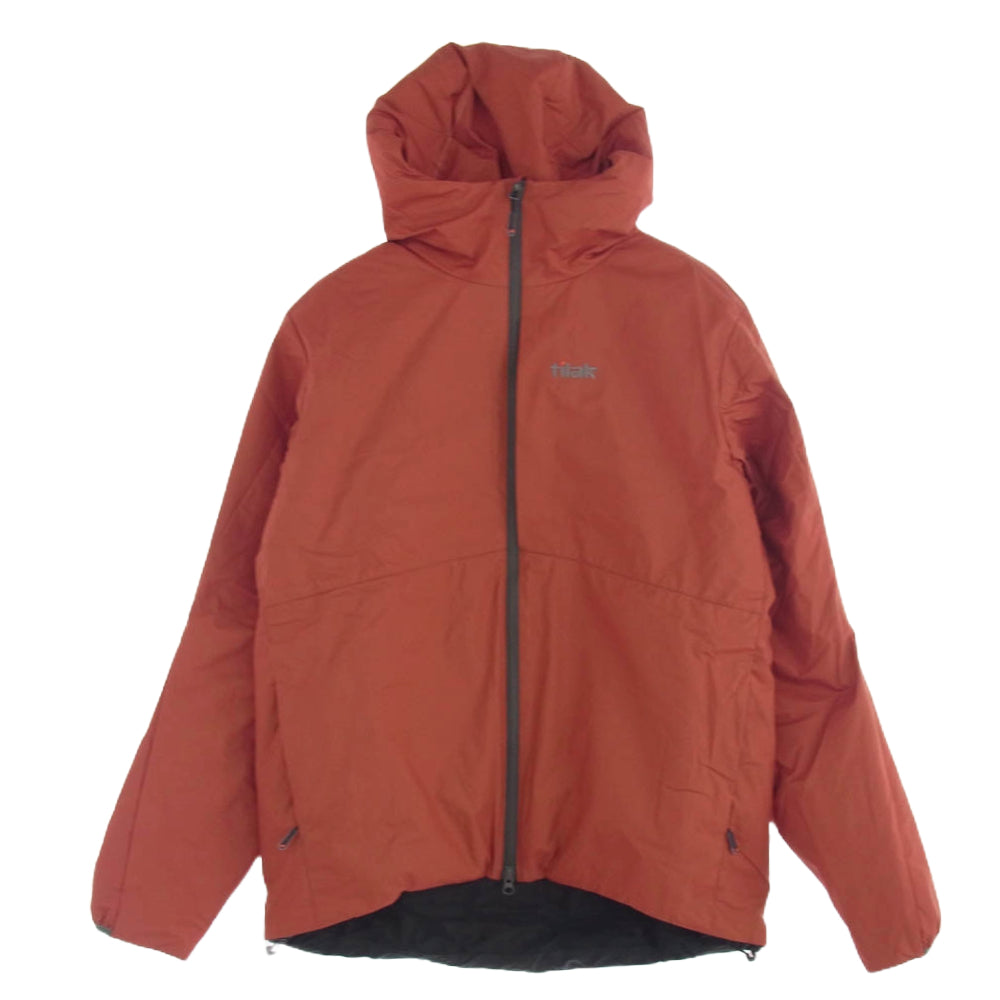 TILAK ティラック Svalbard Jacket スバルバード 中綿 マウンテンパーカー ナイロンジャケット レッド系 M【美品】【中古】