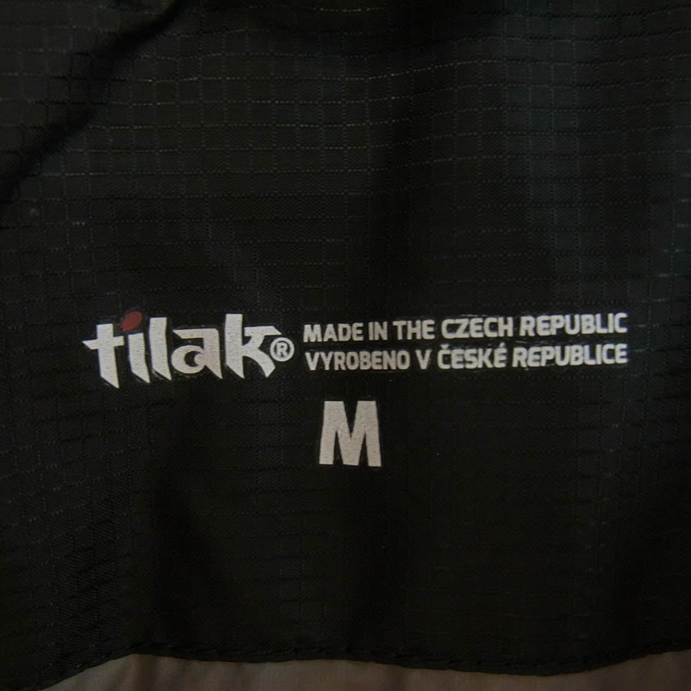TILAK ティラック Svalbard Jacket スバルバード 中綿 マウンテンパーカー ナイロンジャケット レッド系 M【美品】【中古】
