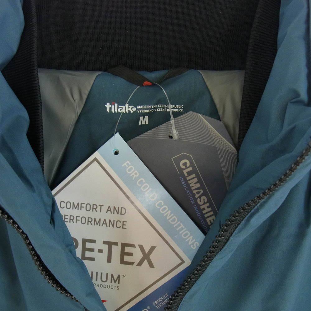TILAK ティラック POUTNIK by Tilak ポートニック Continental Jacket GORE-TEX コンチネンタル ジャケット ゴアテックス 中綿 ジャケット ブルー系 M【美品】【中古】