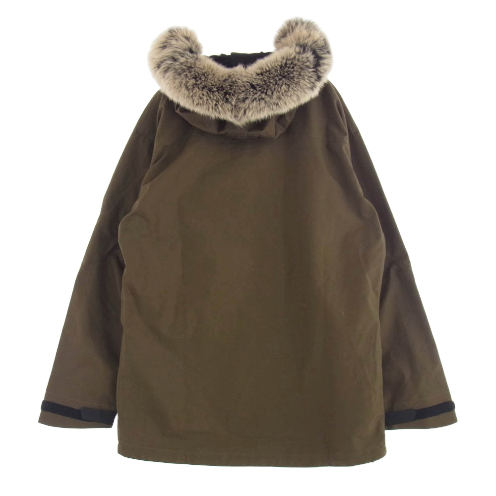 TILAK ティラック ODIN Arctic Anorak ファー付き ナイロン アノラック ジャケット カーキ系 M【中古】