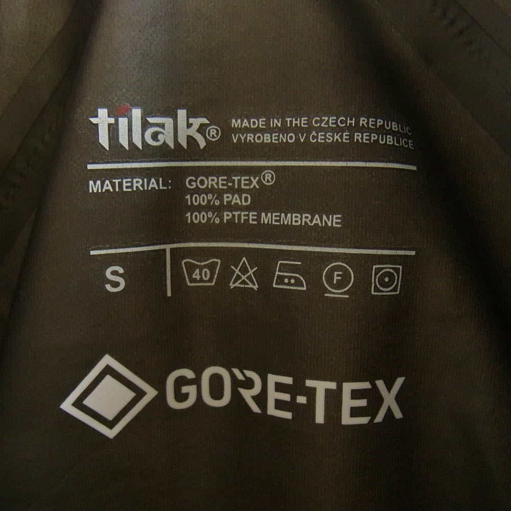 TILAK ティラック Stinger MiG Jacket GORE-TEX スティンガーミグジャケット ゴアテックス マウンテンパーカー ナイロンジャケット ブラック系 S【美品】【中古】