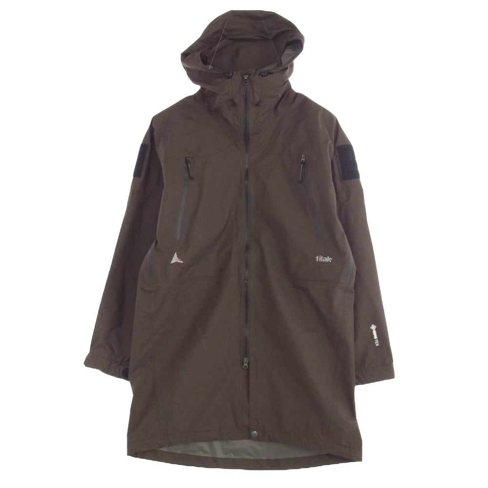TILAK ティラック × ROA ロア Stinger Parka GORE-TEX スティンガーパーカ ゴアテックス ナイロン ロング ジャケット ブラウン系 S【中古】