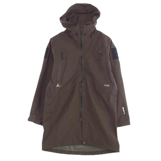 TILAK ティラック × ROA ロア Stinger Parka GORE-TEX スティンガーパーカ ゴアテックス ナイロン ロング ジャケット ブラウン系 S【中古】