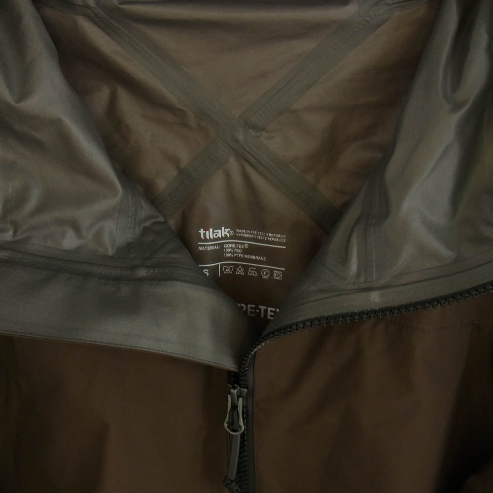 TILAK ティラック × ROA ロア Stinger Parka GORE-TEX スティンガーパーカ ゴアテックス ナイロン ロング ジャケット ブラウン系 S【中古】