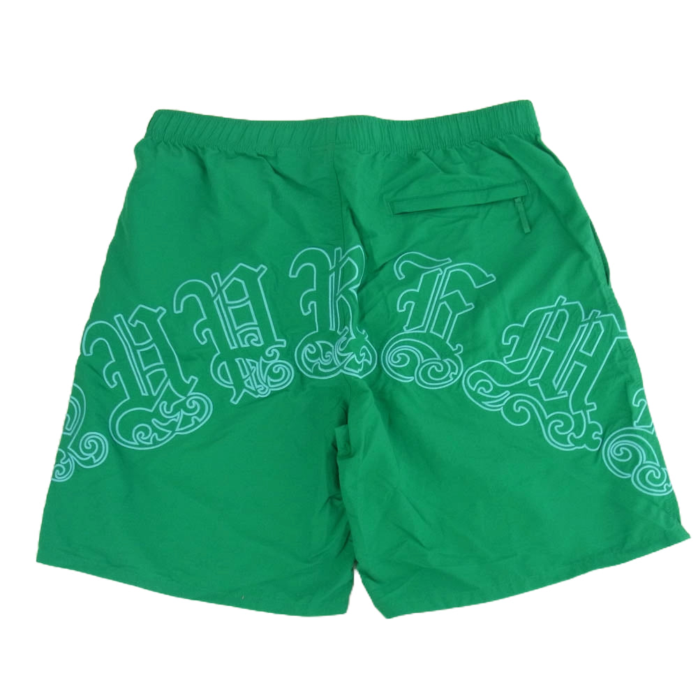 Supreme シュプリーム 23SS old english nylon short グリーン系 L【極上美品】【中古】