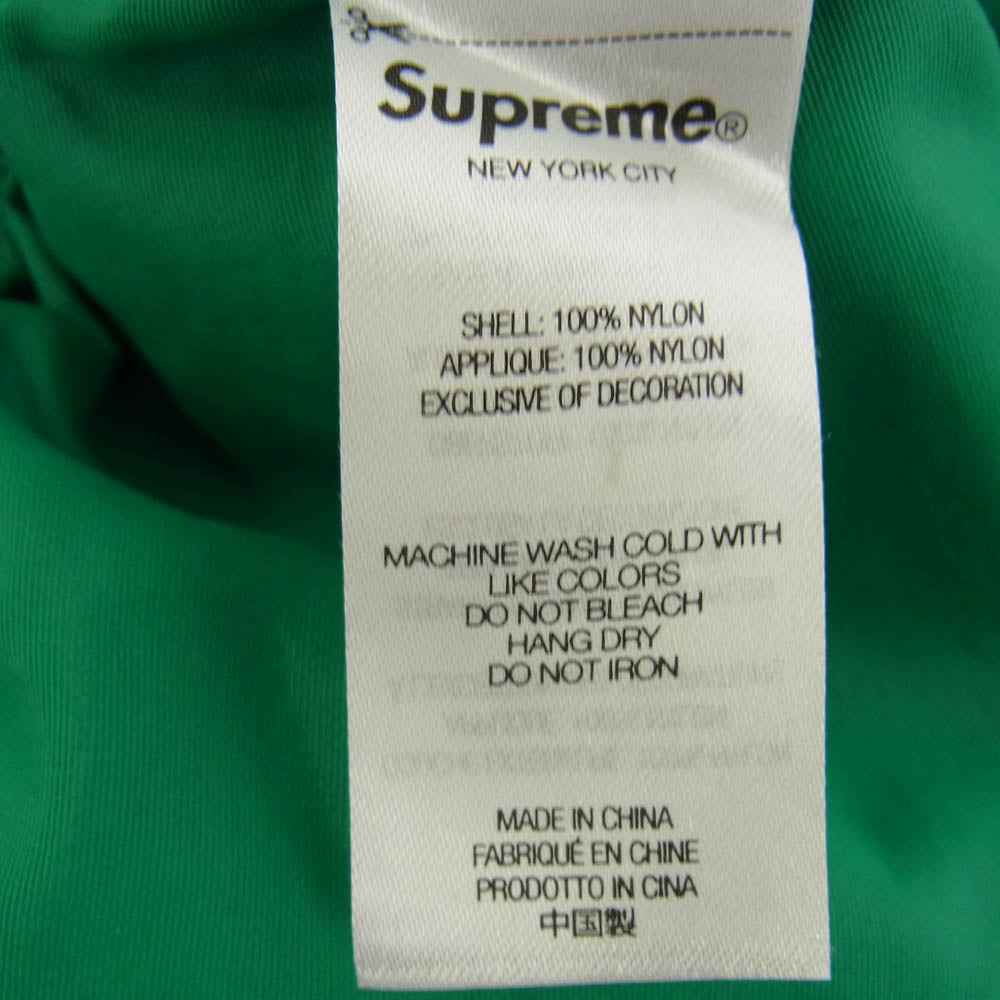 Supreme シュプリーム 23SS old english nylon short グリーン系 L【極上美品】【中古】