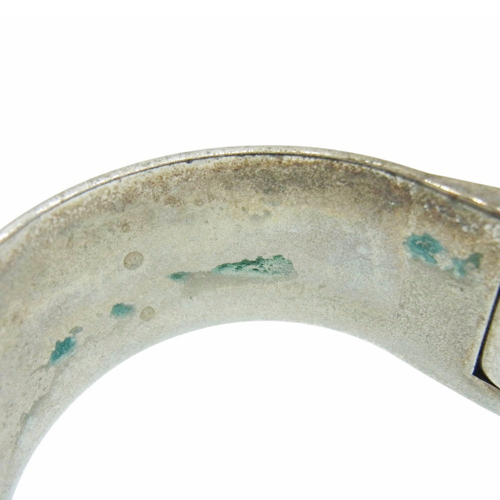 GUCCI グッチ G エナメル バングル ブレスレット ゴールド系 シルバー系【中古】