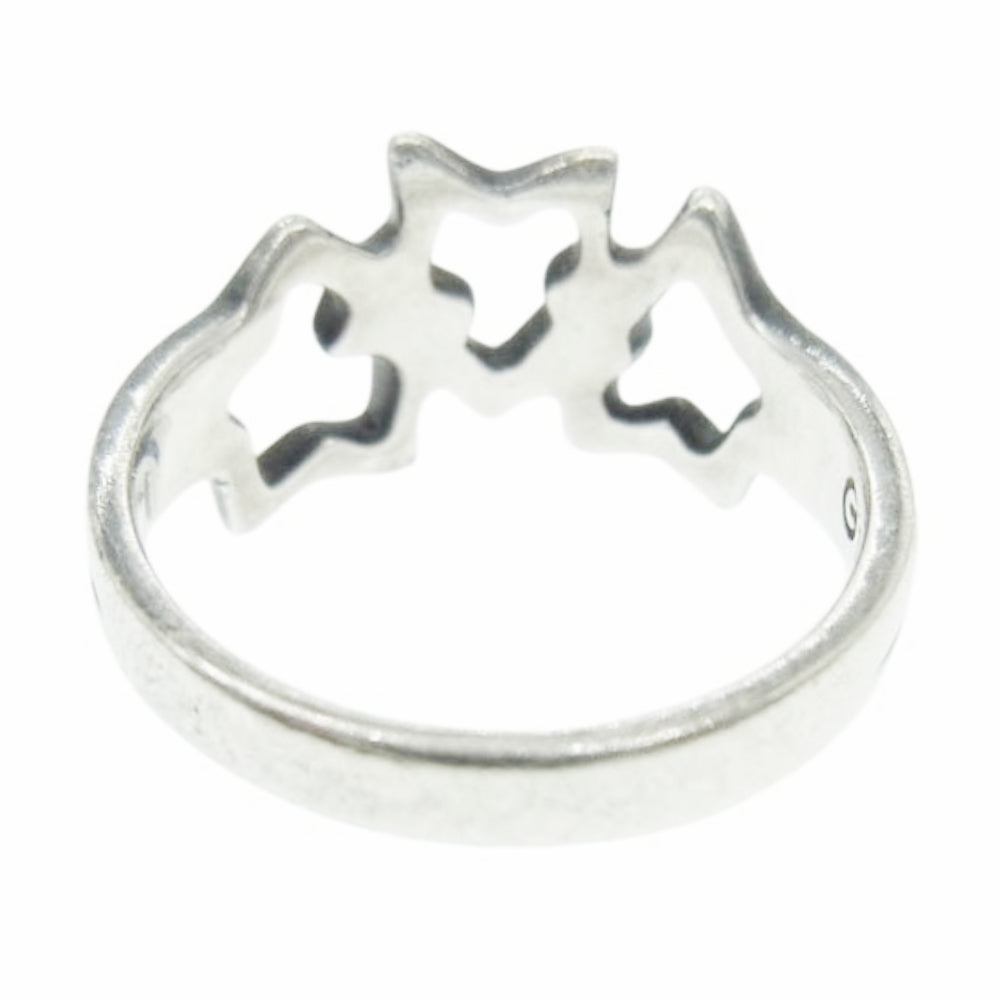 TIFFANY&Co. ティファニー トリプルスター シルバー リング シルバー系 8.5号【中古】