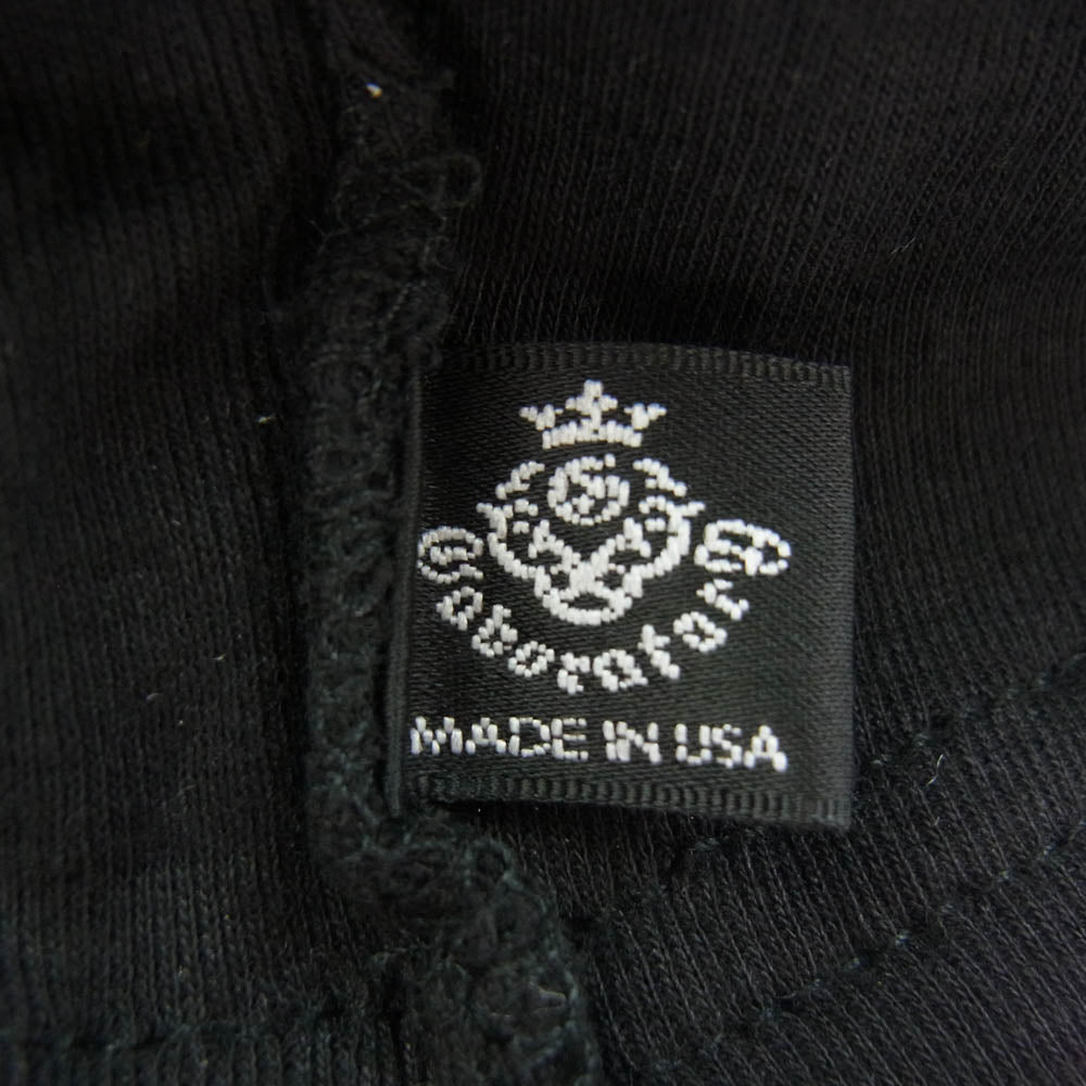 GABOR ガボール GABORATORY ガボラトリー ロゴ刺繍 ビーニー ニット帽 ブラック系【美品】【中古】