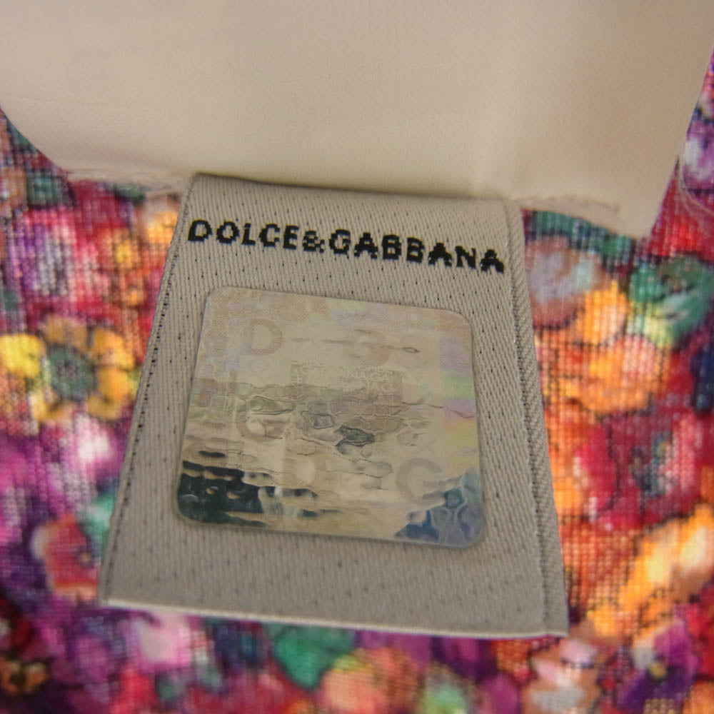 DOLCE&GABBANA ドルチェアンドガッバーナ D&G フラワー 花柄 半袖