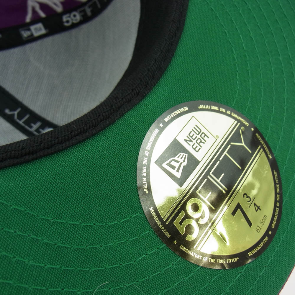 Supreme シュプリーム 23AW Worldwide Box Logo New Era Cap ニューエラ ワールドワイド ボックスロゴ ベースボールキャップ パープル系 61.5【極上美品】【中古】