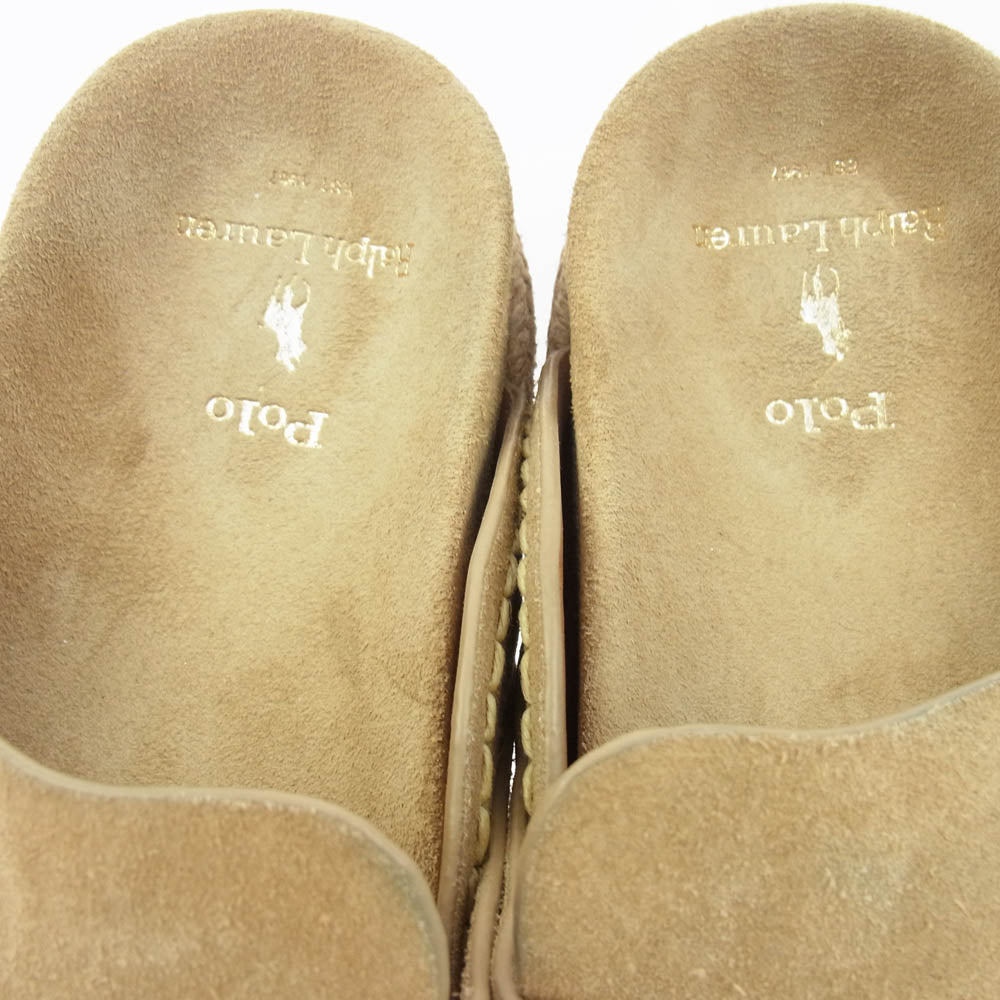 POLO RALPH LAUREN ポロ・ラルフローレン Turbach スエード サンダル ブラウン系 28.5cm【中古】