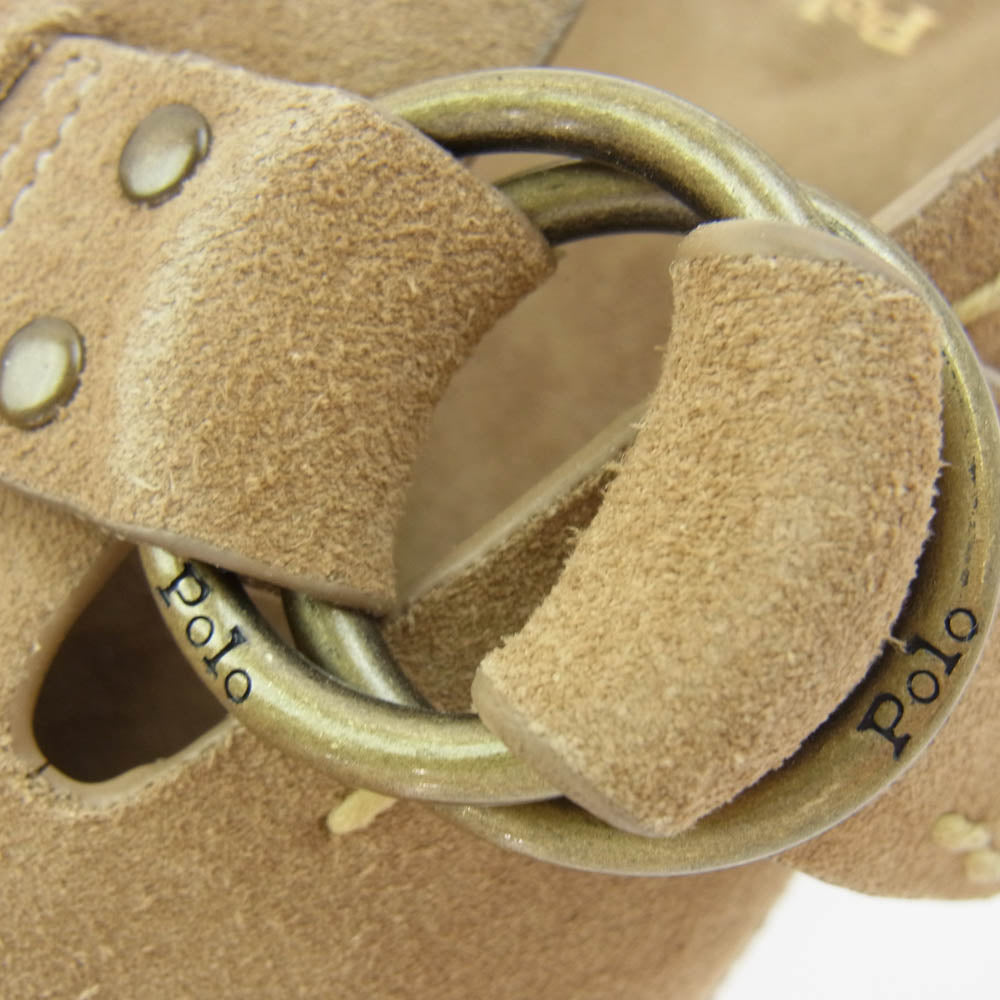 POLO RALPH LAUREN ポロ・ラルフローレン Turbach スエード サンダル ブラウン系 28.5cm【中古】