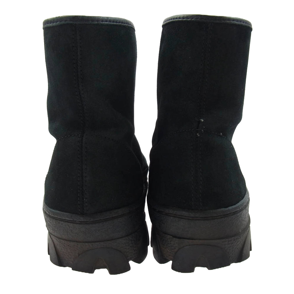 リプロダクションオブファウンド RUSSIAN MILITARY BOOTS ロシア軍 スエードレザー ブーツ ブラック系 42【中古】